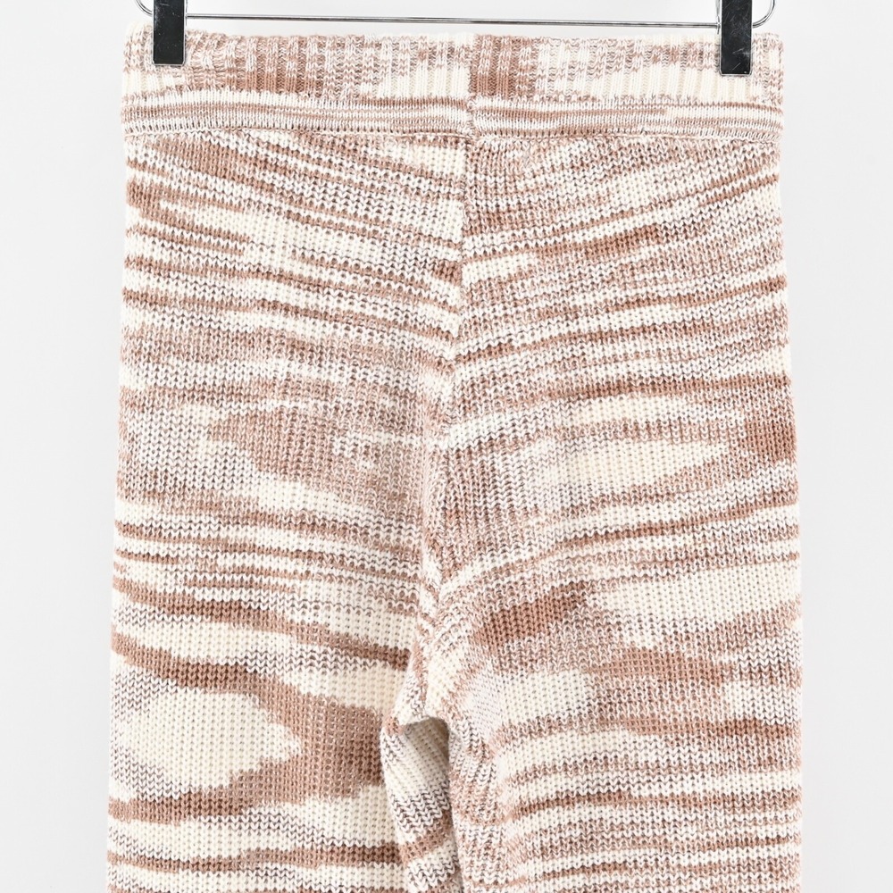 SPIRITUAL GANGSTER Pants Womens‎ Size XS Brown Space Dye Wide Leg Jordana Knit - Picture 5 of 12